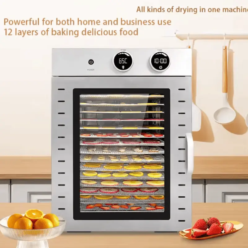 12 Tray Food Dehydrator Machine in Sri Lanka | Professional Food Dryer view